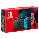 Nintendo Switch with Neon Blue / Neon Red Joy-Con Controllers