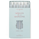 Cire Trudon Bougies De La Madeleine Unscented Dinner Candles - Grey (Set of 6)
