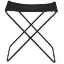 Broste Copenhagen Nola Leather Stool - Black