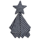aden + anais Snuggle Knit Star Lovey - Navy Stripe