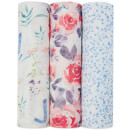 aden + anais Silky Soft Swaddles - Watercolour Garden (3 Pack)