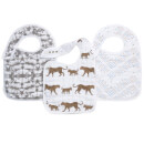 aden + anais Snap Bibs - Hear Me Roar (3 Pack)