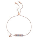 Olivia Burton Women's Rainbow Bee Baguette - Rose Gold