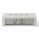 Lexon FLIP+ Alarm Clock - Rubber White