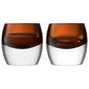 LSA Whisky Club Peat Brown Tumbler - 230ml (Set of 2)