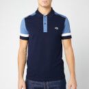 Lacoste Men's Cut and Sew Polo Shirt - Navy