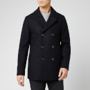 Ted Baker Men's Westun Wool Peacoat - Navy