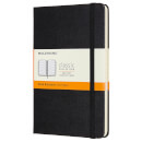 Moleskine Classic Ruled Hardcover Medium Notebook - Black