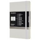 Moleskine Pro Hardcover Large Notebook - Pearl Grey