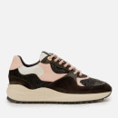 Android Femme Women's Santa Monica Chunky Running Style Trainers - Carbon/Blus