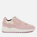 Android Femme Women's Santa Monica Chunky Running Style Trainers - Blush