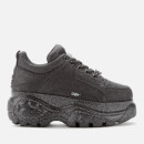 Buffalo Women's Classic Chunky Trainers - Black Glitter