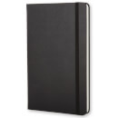 Moleskine Classic Ruled Hardcover Large Notebook - Black