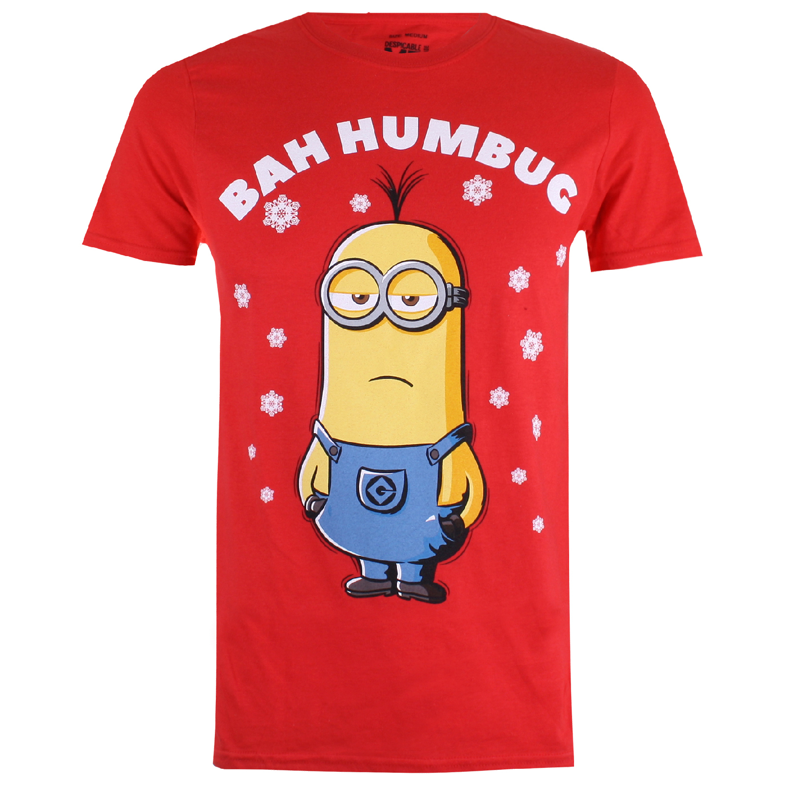 Despicable Me Men's Bah Humbug T-Shirt - Red Merchandise | Zavvi