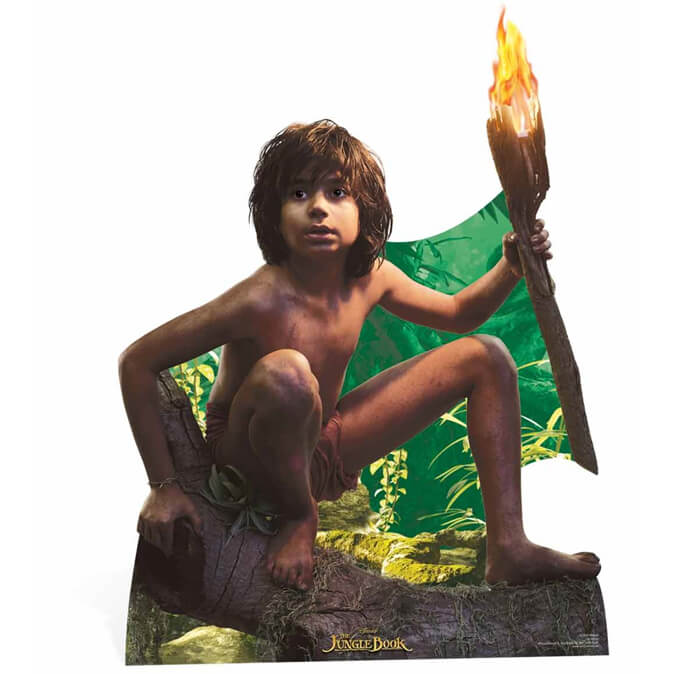 The Jungle Book Mowgli Stand In Cut Out Merchandise Zavvi