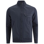 BOSS Orange Men's Zidanne Full Zip-Through Sweatshirt - Navy