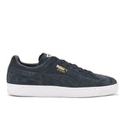 Puma Men's Suede Classic Trainers - Blue/Gold/White