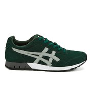 Asics Men's Curreo Trainers - Dark Green/Light Grey