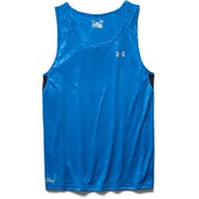 Under Armour Men's Coldblack Running Singlet - Blue Jet/Black/Reflective