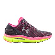 Under Armour Women's Speedform Gemini Running Shoes - Lead/High-Vis Yellow/Metallic Silver