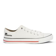 Crosshatch Men's Halfpipe Lace Up Pumps - Off White