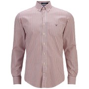 GANT Men's Breton Oxford Shirt - Red