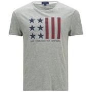 GANT Men's Flag T-Shirt - Light Grey