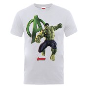 Marvel Avengers Men's Age of Ultron Hulk T-Shirt - Ash Grey