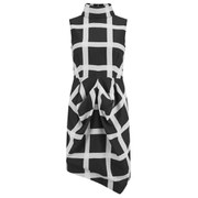 Finders Keepers Women's Pink Skies Dress - Dark Check