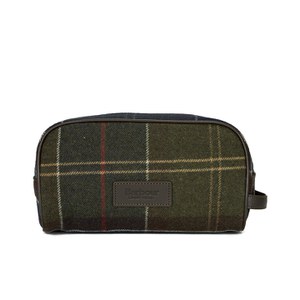 Barbour Men's Tartan Wash Bag - Classic Tartan