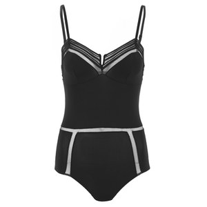 Calvin Klein Women's Rebel Bodysuit - Black