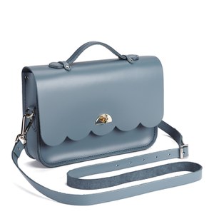 The Cambridge Satchel Company Women's Cloud Bag with Handle - Coastal Blue: Image 11