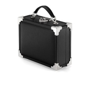 Aspinal of London Mini Trunk Bag - Black