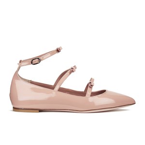 REDValentino Women's Ballerina Pumps - Nude