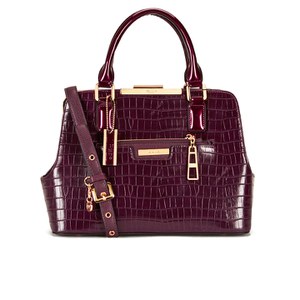 Dune Domino Tote Bag - Berry