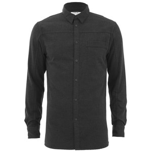 Helmut Lang Men's Long Sleeve Shirt - Gunmetal