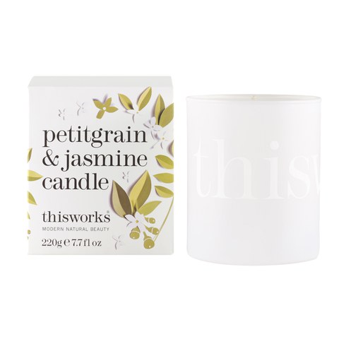 this works Limited Edition Petitgrain and Jasmine Candle (220g)