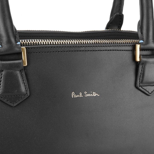 Paul Smith Accessories Double Zip Tote Bag - Black: Image 21