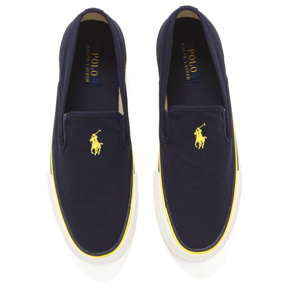 Polo Ralph Lauren Men's Mytton NE Slip On Trainers - Newport Navy: Image 11