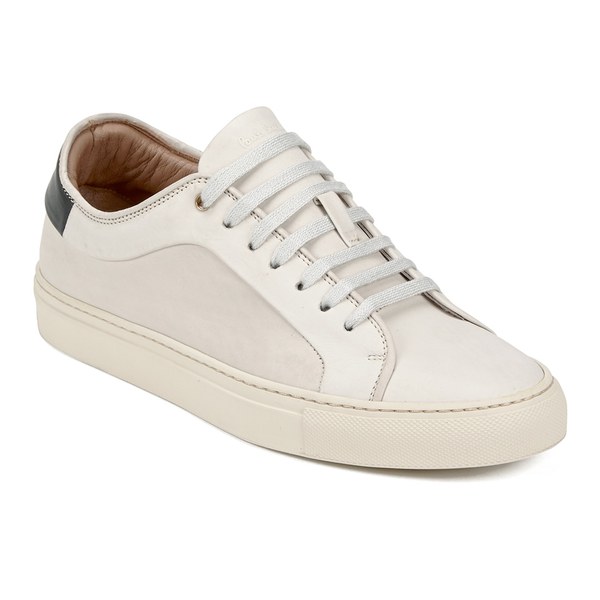 Paul Smith Shoes Women's Basso Leather Trainers - Quiet White: Image 31