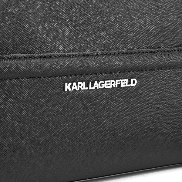 Karl Lagerfeld Women's K/Klassik Drawstring Bag - Black: Image 21