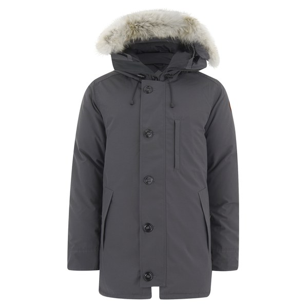 Canada Goose down outlet authentic - Canada Goose Men's Chateau Down Filled Parka Jacket - Graphite ...