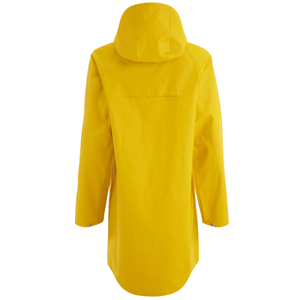 Ilse Jacobsen Women's Patch Pocket Raincoat Cyber Yellow Free UK