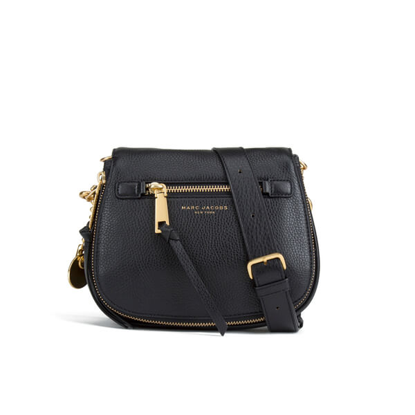 Marc Jacobs Women&#39;s Recruit Small Saddle Bag - Black - Free UK Delivery over £50