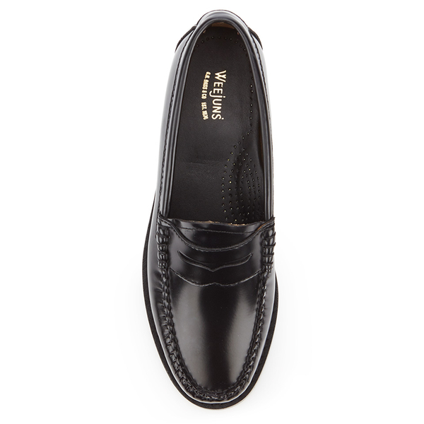 Bass Weejuns Women&#39;s Penny Leather Loafers - Black - Free UK Delivery over £50
