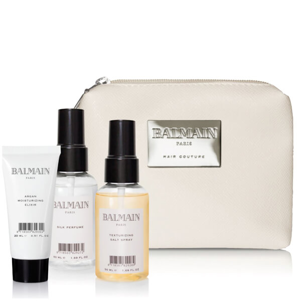 balmain hair styling cosmetic bag