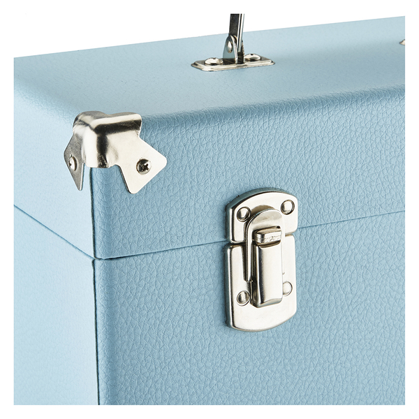 GPO Retro Portable Carry Case for LP Records and 12Inch Vinyl Blue