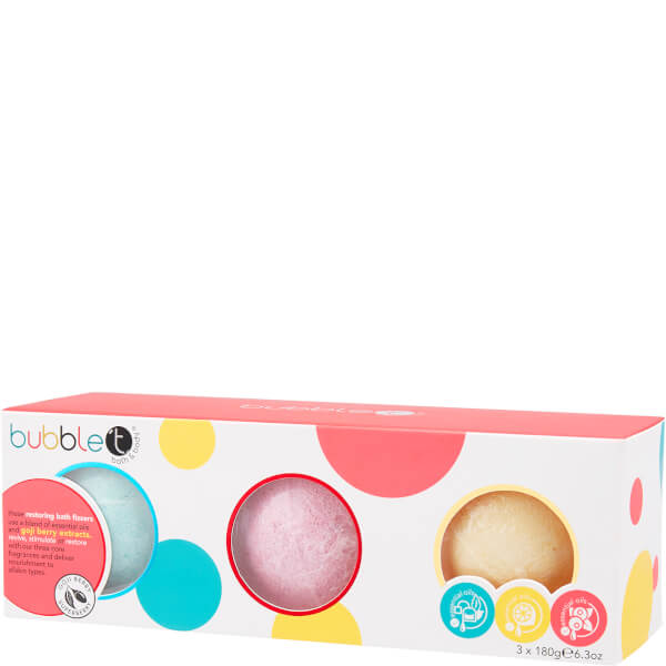 bubble t bath & body - bath fizzer gift set