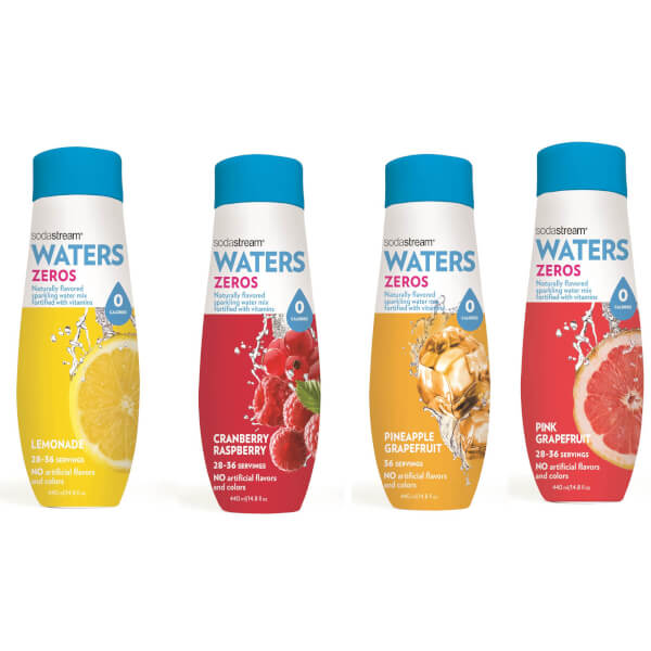 sodastream zeros mixed pack sparkling drink