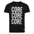 Jack & Jones Men's Core Fly T-Shirt - Black and White: Image 1